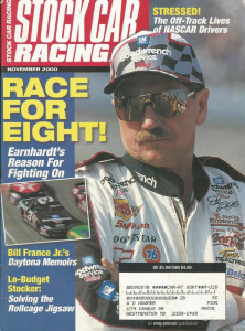 STOCK CAR RACING 2000 NOV -Dale Earnhardt, Joe Nemechek, Bill France